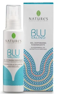 Biosline Natures Blu Salino Gel Dopobarba rigenerante 100 ml