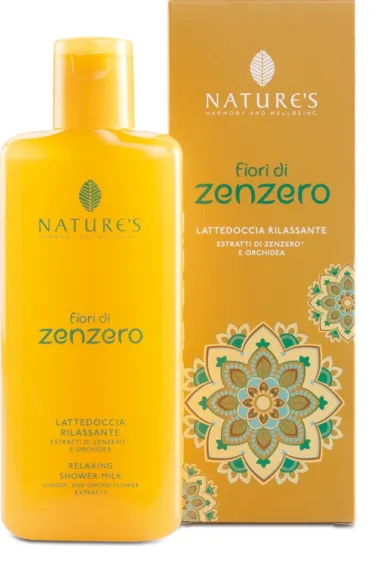 Biosline Natures Fiori di Zenzero Latte Doccia 200 ml
