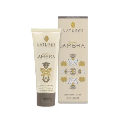 Biosline Natures Zucchero Ambra Crema Mani e Piedi 75 ml