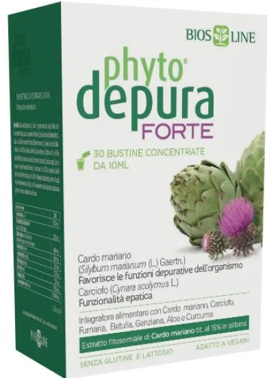 Biosline Phytodepura Forte 30 Bustine Concentrato