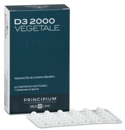 Biosline Principium D3 2000 Vegetale Integratore 60 compresse