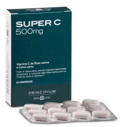 Biosline Principium Super C 500 Integratore 24 compresse