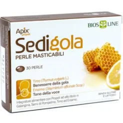 Biosline Sedigola Apix Propoli Integratore Alimentare 30 perle