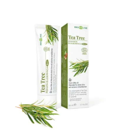 Biosline Tea Tree Pomata Eudermica Bio per micosi unghie 50 ml
