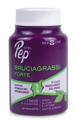 Biosline Ultra pep Bruciagrassi Forte per dimagrire 60 tavolette