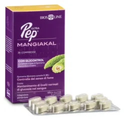 Biosline Ultra Pep Mangiakal Glicontrol Integratore 36 compresse