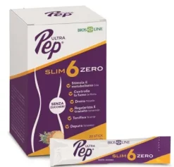 Biosline Ultra Pep Slim 6 Zero Ananas Integratore 20 stick