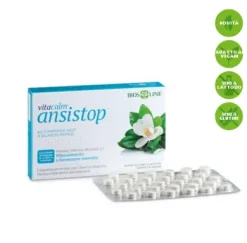 Biosline Vitacalm Ansistop contro disturbi ansia 60 compresse