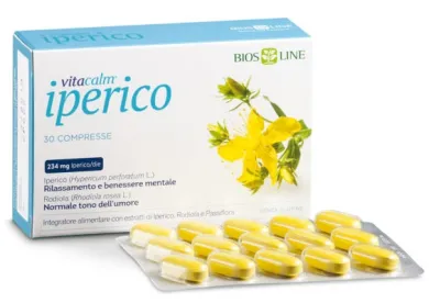 Biosline Vitacalm Iperico Integratore Alimentare 30 Compresse