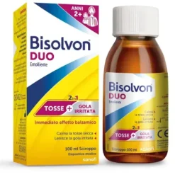 Bisolvon Duo Sciroppo Emolliente per la tosse 100 ml