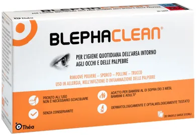 Blephaclean Garze Oculari per occhi 20 pezzi
