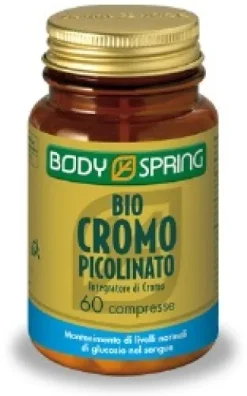 Body Spring Cromo Picolinato Integratore Alimentare 60 compresse