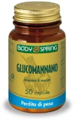 Body Spring Glucomannano Integratore Alimentare 50 capsule
