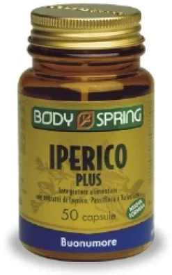 Body Spring Iperico Plus Integratore Alimentare 50 capsule