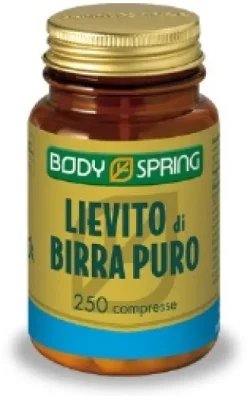 BODY SPRING LIEVITO DI BIRRA PURO 250 COMPRESSE