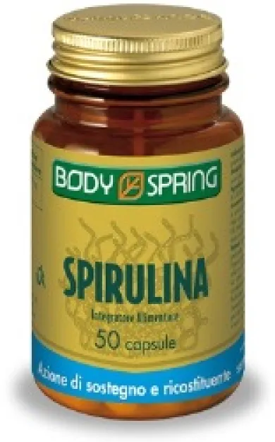 Body Spring Spirulina Integratore Alimentare 50 capsule