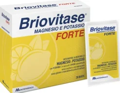 Briovitase Forte Magnesio e Potassio Integratore 20 bustine