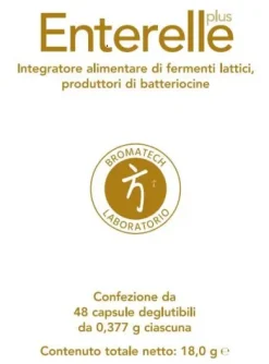 Bromatech Enterelle Plus Integratore Alimentare 48 capsule