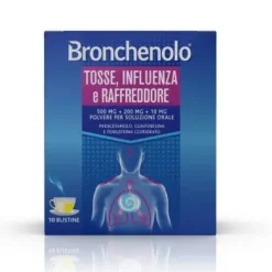 Bronchenolo Tosse Influenza e Raffreddore 10 bustine
