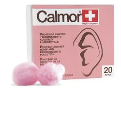 Calmor Tappi Auricolari Antirumore in cera naturale 20 pezzi