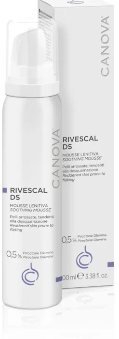 Canova Rivescal DS Mousse calmante flacone da 100 ml