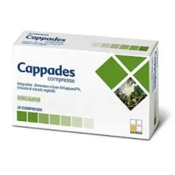CAPPADES 30 COMPRESSE 0,62 GRAMMI