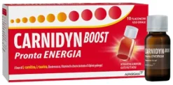 Carnidyn Boost Integratore Carnitina 10 flaconcini