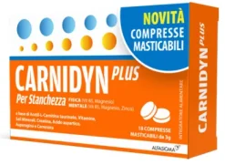 Carnidyn Plus Integratore Alimentare 18 compresse masticabili
