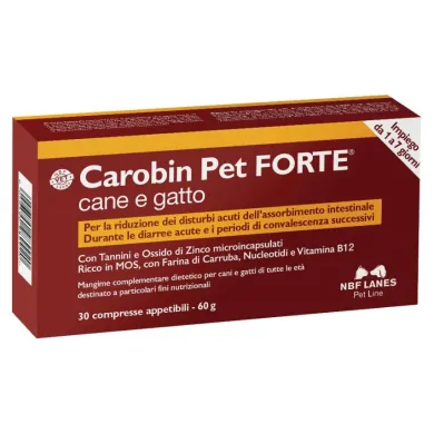 Carobin Pet Forte mangime complementare 30 compresse
