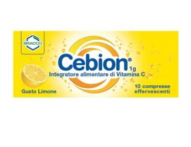 Cebion Effervescente Vitamina C Limone 10 compresse