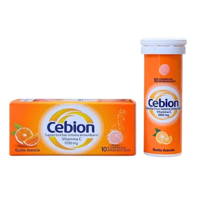 Cebion Effervescente Vitamina C senza zucchero 10 compresse