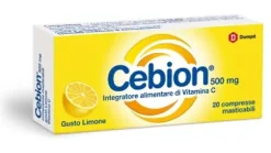 Cebion Masticabile Vitamina C Limone 20 compresse