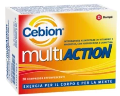 CEBION MULTIACTION 20 COMPRESSE EFFERVESCENTI