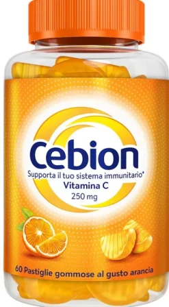 Cebion vitamina C integratore alimentare 60 caramelle