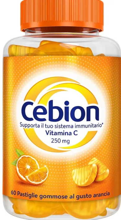 Cebion vitamina C integratore alimentare 60 caramelle