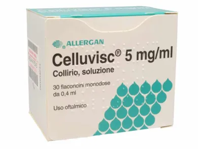 CELLUVISC COLLIRIO 30 FLACONCINI 0,4 ML 5 MG-ML