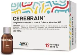 Cerebrain Integratore Alimentare 12 flaconcini 10 ml