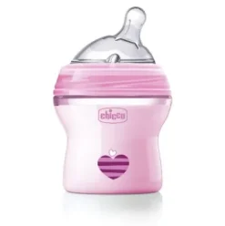 CHICCO BIBERON NATFEEL 0M+ GIRL 150 ML