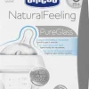 Chicco Biberon Natural Feeling Vetro 0M 150 ml