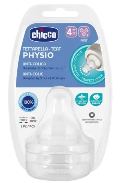 Chicco Tettarella Perfect5 Silicone 3 fori 2 pezzi