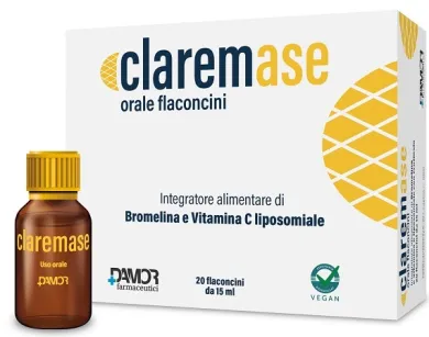 Claremase Orale Integratore Alimentare 20 flaconcini