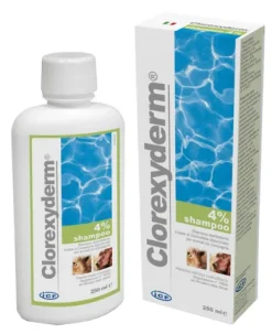Clorexyderm Shampoo 4% per il pelo degli animali 250 ml