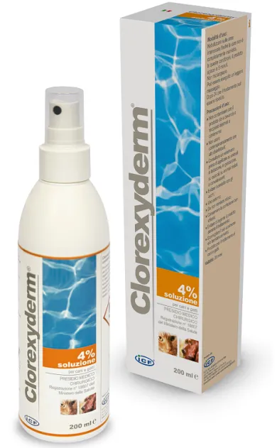 Clorexyderm Soluzione 4% 200 ml