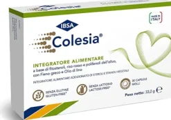 Colesia Soft Gel Integratore Alimentare colesterolo 30 capsule