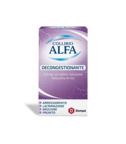Collirio Alfa Decongestionante arrossamento occhi gocce 10 ml