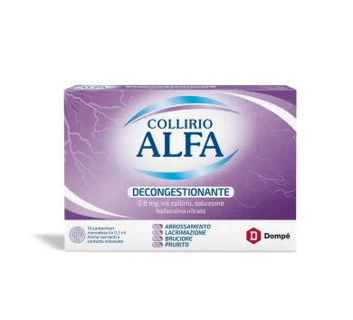 Collirio Alfa Decongestionante per arrossamento occhi 0,3 ml