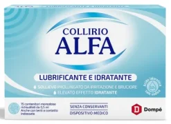 Collirio Alfa Lubrificante e Idratante per occhi 15 flaconcini