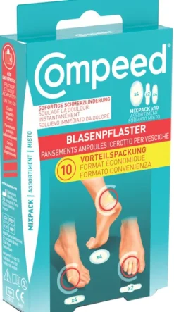 Compeed Cerotti per vesciche formato misto 10 pezzi