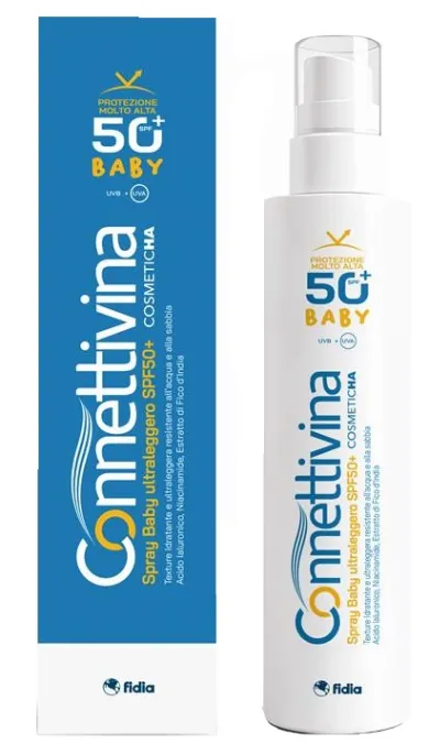 Connettivina Spray Baby SPF 50+ flacone da 180 ml