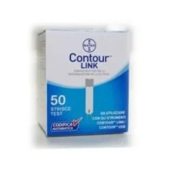 CONTOUR LINK GLICEMIA 50 STRISCE